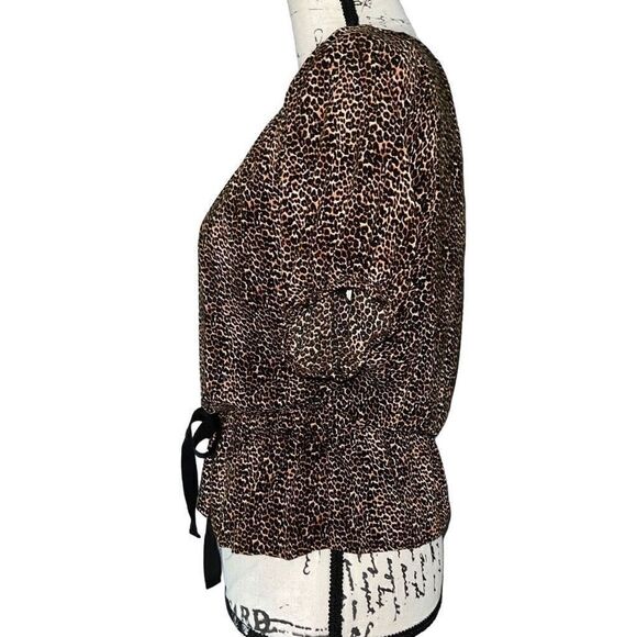 Express leopard print blouse XS - Picture 3 of 6
